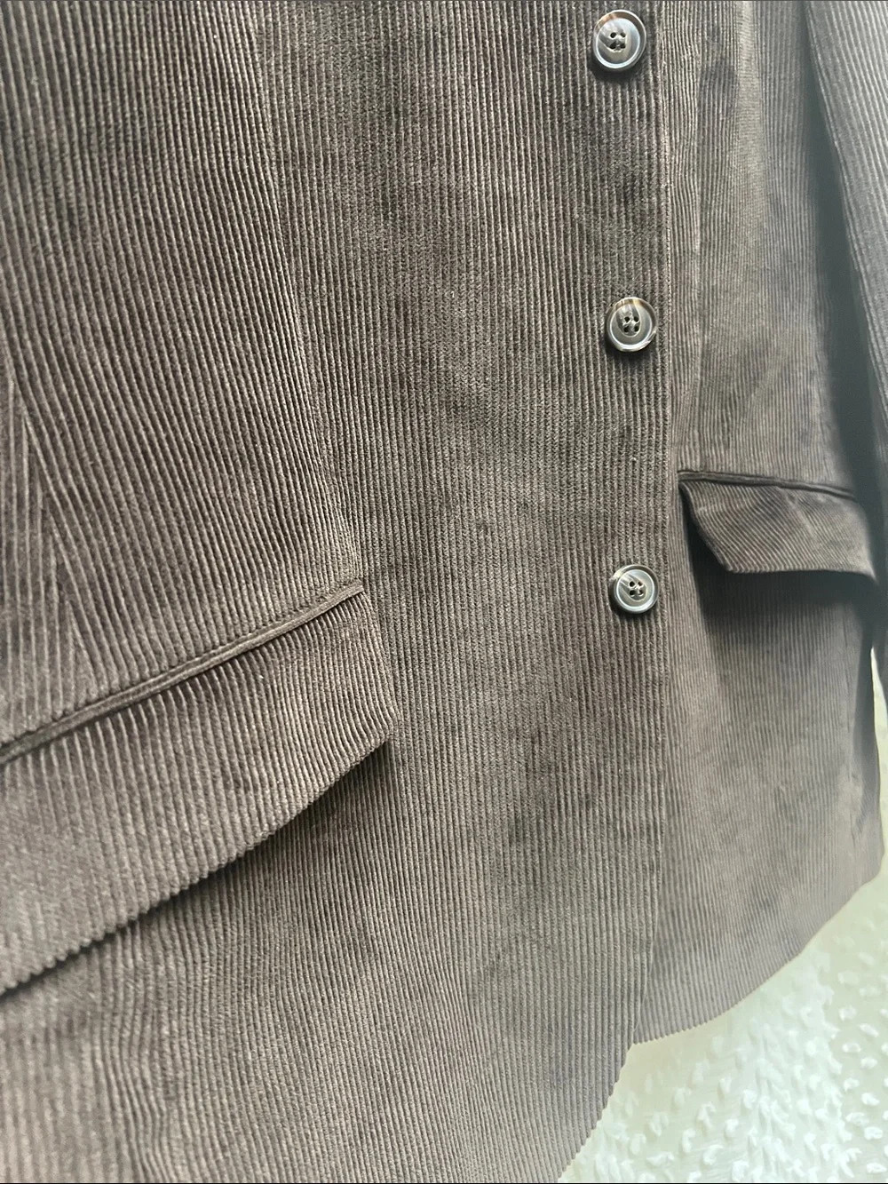 Vintage Haggar Brown Corduroy Sport Coat Blazer